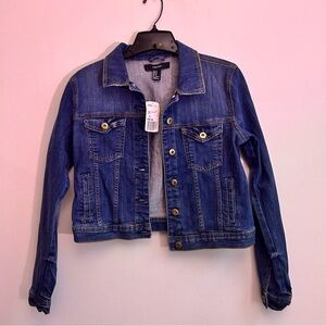 Forever 21 Classic Blue Jean Jacket